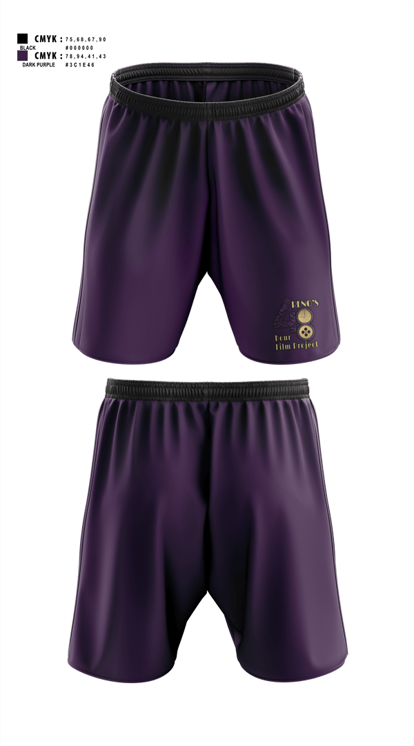 48 Hour Film Project 51622161 Athletic Shorts With Pockets - 1 (1)
