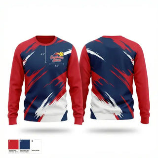 Crew Neck Sweatshirt, Southern Stars, Softball, Teamtime, Team time, sublimation, custom sports apparel, team uniforms, spirit wear, spiritwear, sports uniforms, custom shirts, team store, custom team store, fundraiser sports, apparel fundraiser