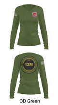 1153rd Firefighter Unit 94672135 Women's Long Sleeve V-neck Shirt - 54