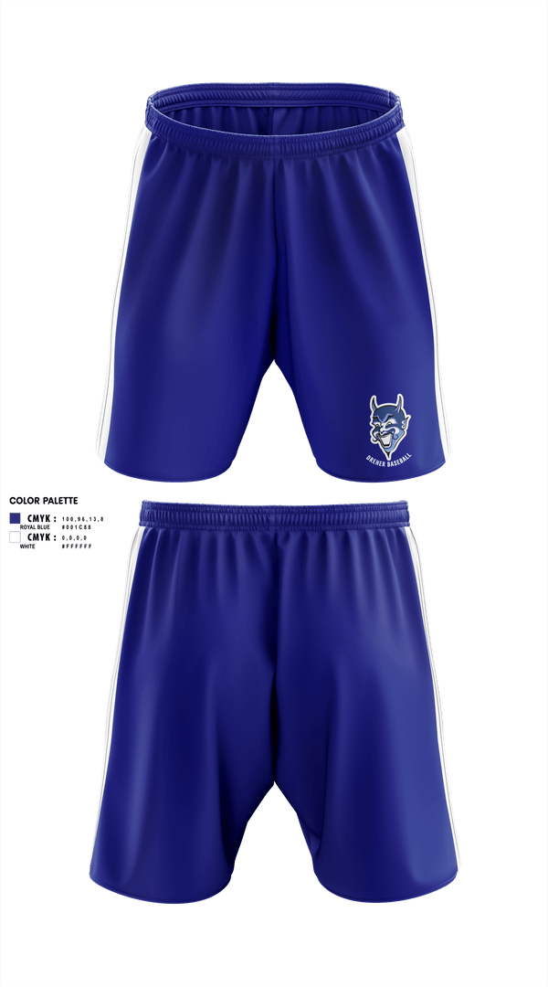 Dreher High School Baseball 55291252 Athletic Shorts With Pockets - 1 (1)