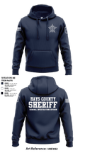 Hays County Sheriff's Office - CID 76464241 Hoodie - 4