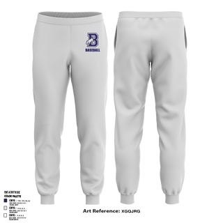 Burrillville High School Broncos Baseball 5359467 Joggers - 2
