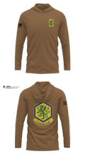 314th CBRN COMPANY Long Sleeve Hooded Sun Shirt - 7