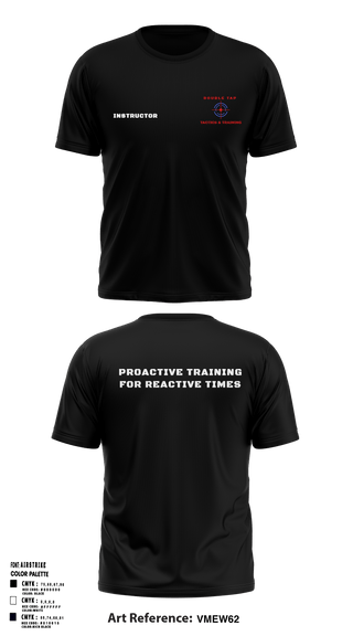 Double Tap Tactics 82366123 Short Sleeve Performance Shirt - 1