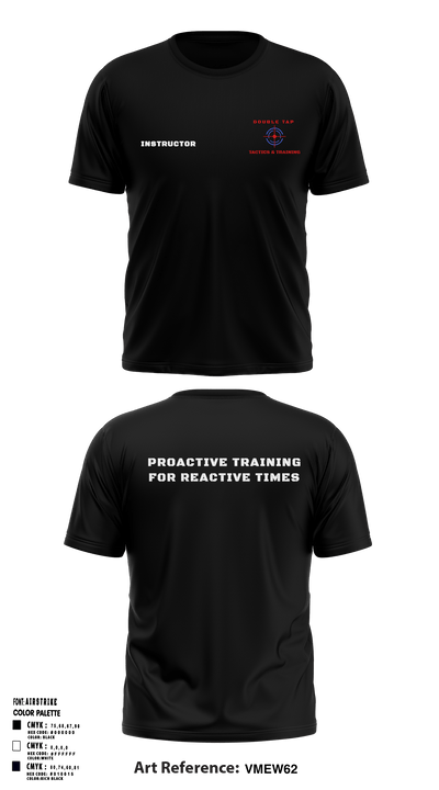 Double Tap Tactics 82366123 Short Sleeve Performance Shirt - 1
