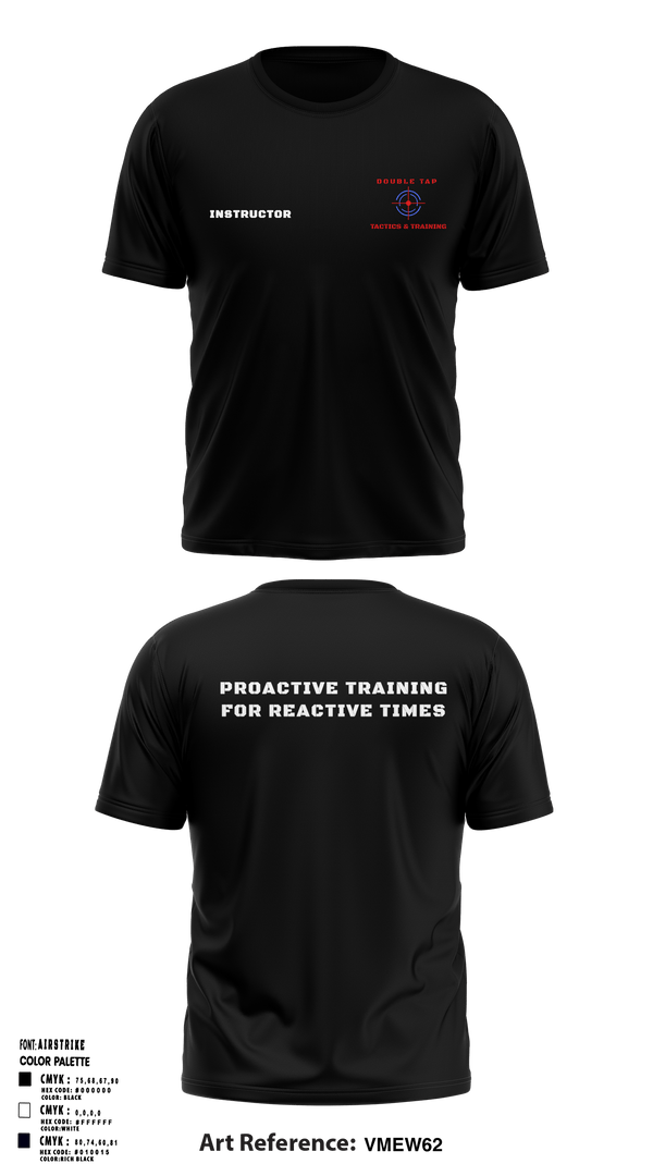 Double Tap Tactics 82366123 Short Sleeve Performance Shirt - 1
