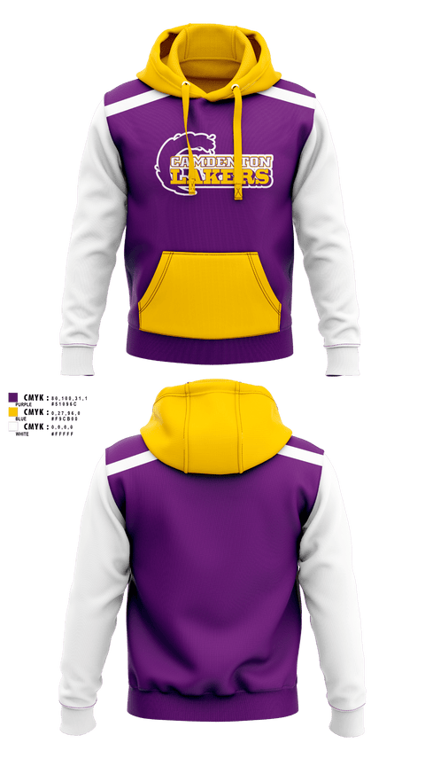 Camdenton R-3 High School Tennis 31500690 Hoodie - 1