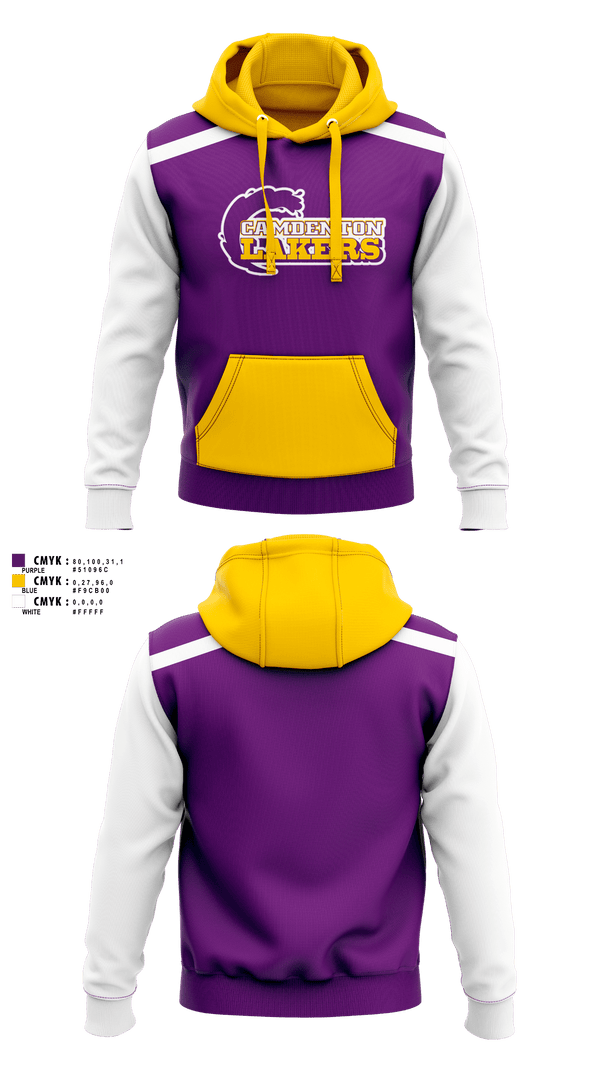 Camdenton R-3 High School Tennis 31500690 Hoodie - 1