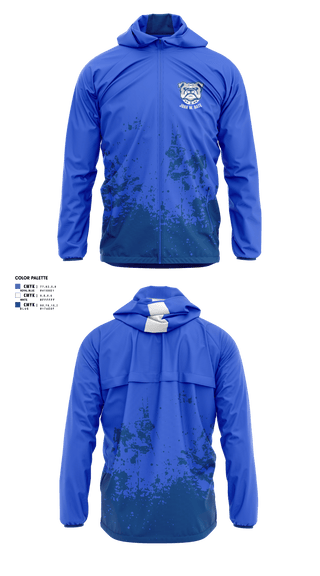 Bate Middle School (John W. Bate) Baseball 45359159 Windbreaker - 1