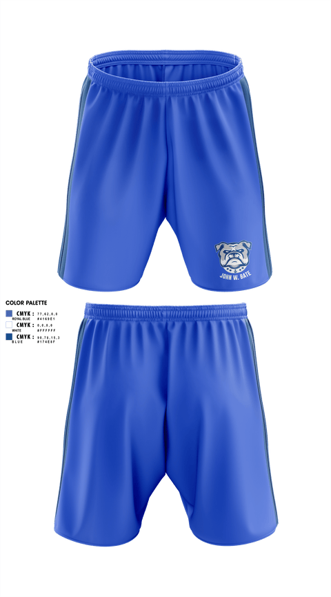 Bate Middle School (John W. Bate) Baseball 45359159 Athletic Shorts With Pockets - 1 (1)