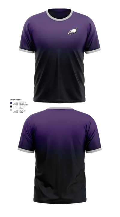 Southern Valley Eagles 31778769 Short Sleeve Performance Shirt - 21