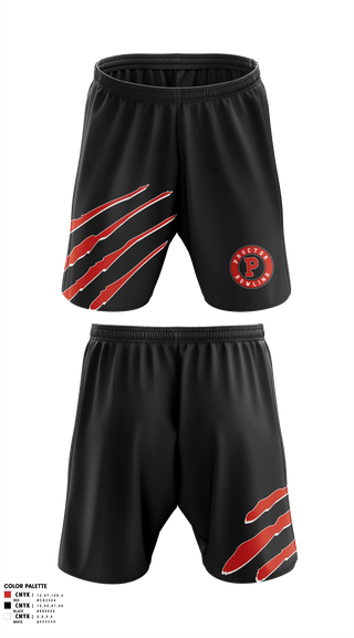 Proctor Raiders 743138 Athletic Shorts With Pockets - 1