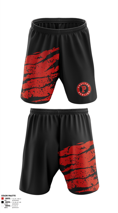Proctor Raiders 743138 Athletic Shorts With Pockets - 2