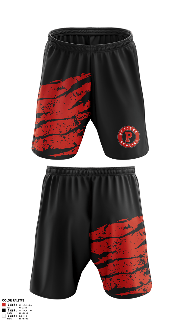 Proctor Raiders 743138 Athletic Shorts With Pockets - 2