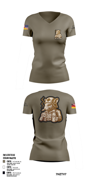 Womens Short Sleeve Vneck Shirt, Bronze Crew, , Teamtime, Team time, sublimation, custom sports apparel, team uniforms, spirit wear, spiritwear, sports uniforms, custom shirts, team store, custom team store, fundraiser sports, apparel fundraiser