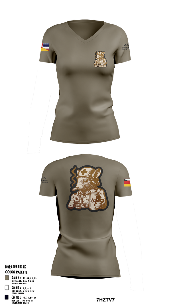 Womens Short Sleeve Vneck Shirt, Bronze Crew, , Teamtime, Team time, sublimation, custom sports apparel, team uniforms, spirit wear, spiritwear, sports uniforms, custom shirts, team store, custom team store, fundraiser sports, apparel fundraiser