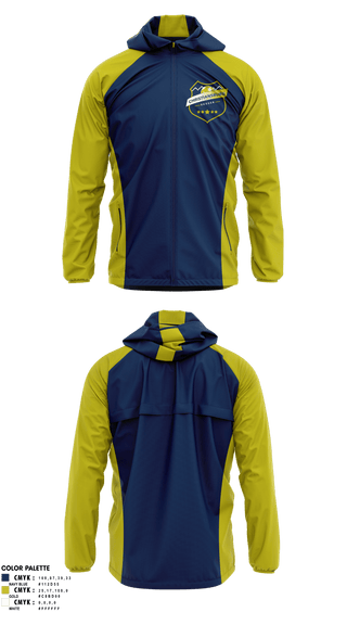 Christiansburg Soccer Club 79537895 Windbreaker - 1