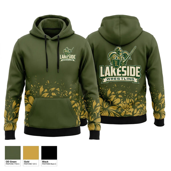 Hoodie, Lakeside High School, Wrestling, Teamtime, Team time, sublimation, custom sports apparel, team uniforms, spirit wear, spiritwear, sports uniforms, custom shirts, team store, custom team store, fundraiser sports, apparel fundraiser
