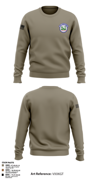 Crew Neck Sweatshirt, 151st Army Band, , Teamtime, Team time, sublimation, custom sports apparel, team uniforms, spirit wear, spiritwear, sports uniforms, custom shirts, team store, custom team store, fundraiser sports, apparel fundraiser