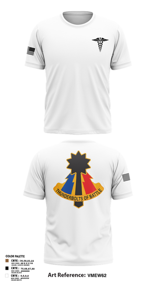 Old School Cotton Feel Shirt, 194th AR BDE HRT Medics, Army, Teamtime, Team time, sublimation, custom sports apparel, team uniforms, spirit wear, spiritwear, sports uniforms, custom shirts, team store, custom team store, fundraiser sports, apparel fundraiser