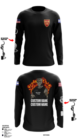 13th MDB 55171916 Long Sleeve Performance Shirt 1