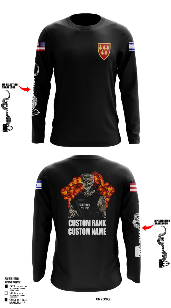 13th MDB 55171916 Long Sleeve Performance Shirt 1