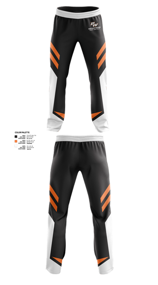 Portsmouth West Middle School Track and Field 57073821 Sweatpants - 20