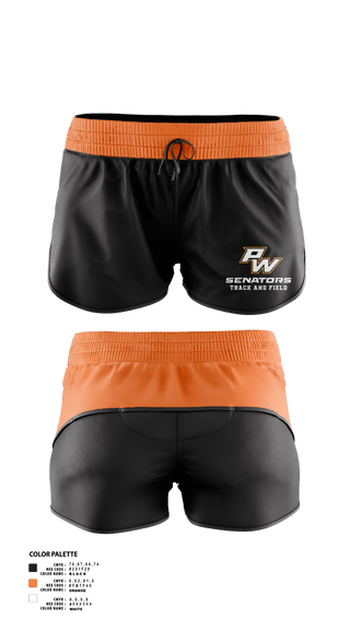 Portsmouth West Middle School Track and Field 57073821 Track Shorts - 20