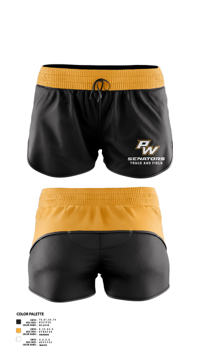 Portsmouth West Middle School Track and Field 57073821 Track Shorts - 3