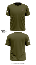 Mount Olive Police Department 51586812 Old School Cotton Feel Shirt - 1