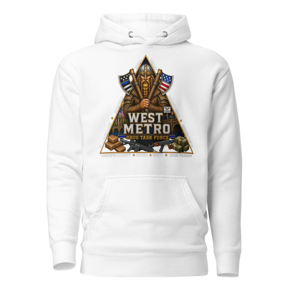 Unisex Hoodie - 1 - White