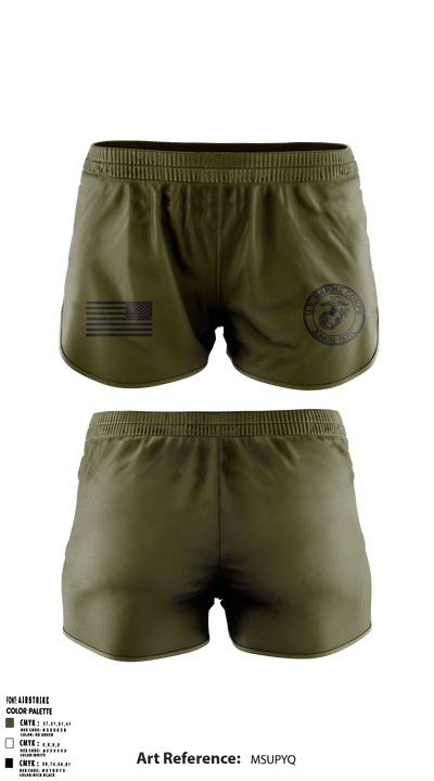 MCJROTC Physical Fitness Team 64833959 Ranger Panties - 1