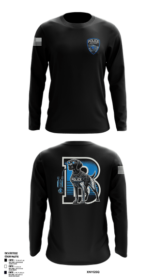 Lake Mary Bravo Squad 92400504 Long Sleeve Performance Shirt 1