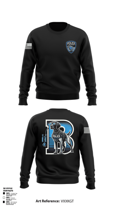 Lake Mary Bravo Squad 92400504 Crew Neck Sweatshirt - 1