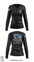 Lake Mary Bravo Squad 92400504 Women's Long Sleeve V-neck Shirt - 1
