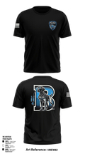 Lake Mary Bravo Squad 92400504 Old School Cotton Feel Shirt - 1