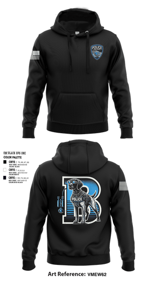 Lake Mary Bravo Squad 92400504 Hoodie - 1