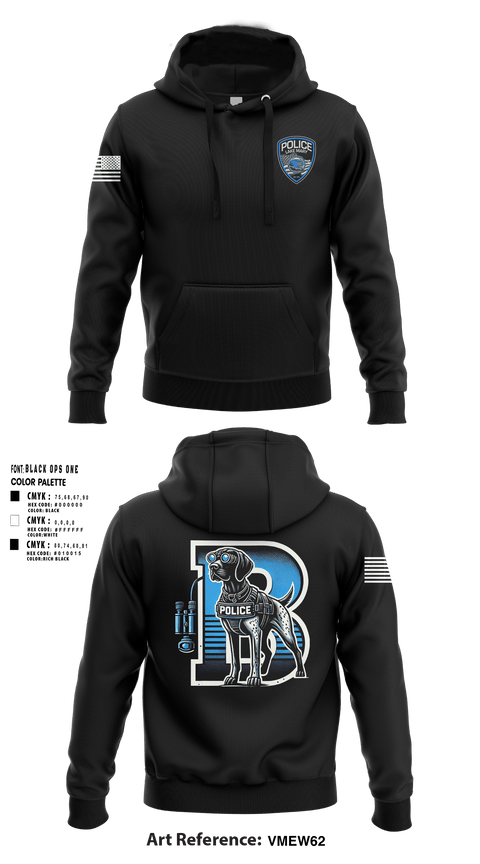 Lake Mary Bravo Squad 92400504 Hoodie - 1