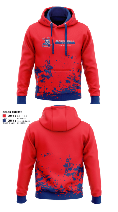 Spotsylvania High School Track & Field Hoodie - 1