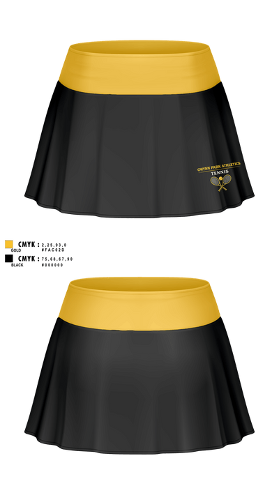 Gwynn Park High School Tennis 16413228 Skort - 1