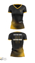 Gwynn Park High School Tennis 16413228 Women's Short Sleeve V-neck Shirt - 1