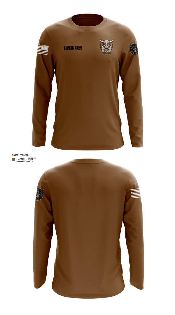 fallon-army-recruiting-station Long Sleeve Performance Shirt - 20
