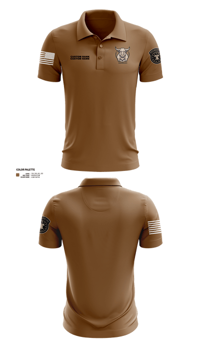 fallon-army-recruiting-station Short Sleeve Performance Polo - 20