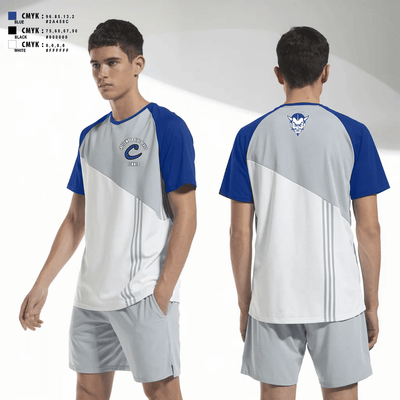 Castlewood Blue Devils 24423856 Short Sleeve Performance Shirt -5