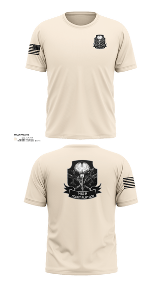 1-153 IN Scout Platoon 12516150 Long Sleeve Performance Shirt 10