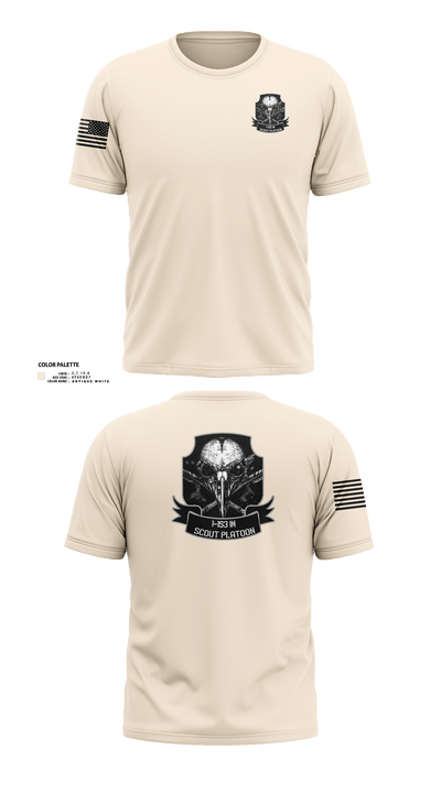 1-153 IN Scout Platoon 12516150 Long Sleeve Performance Shirt 10