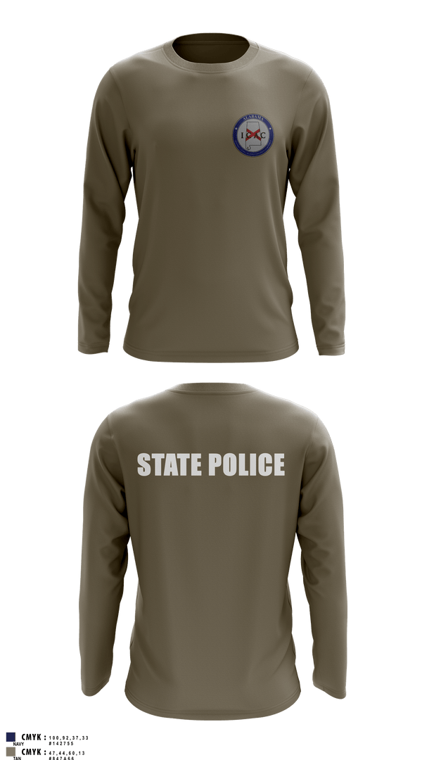 Alabama ICAC 57342857 Long Sleeve Performance Shirt - 10