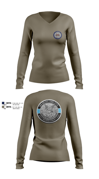 Alabama ICAC 57342857 Women's Long Sleeve V-neck Shirt -10