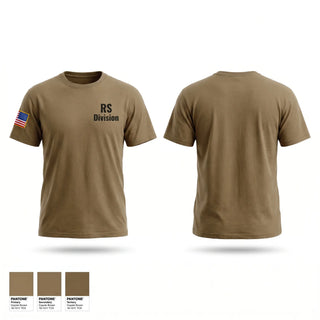 Old School Cotton Feel Shirt, R&S Division, Army, Teamtime, Team time, sublimation, custom sports apparel, team uniforms, spirit wear, spiritwear, sports uniforms, custom shirts, team store, custom team store, fundraiser sports, apparel fundraiser