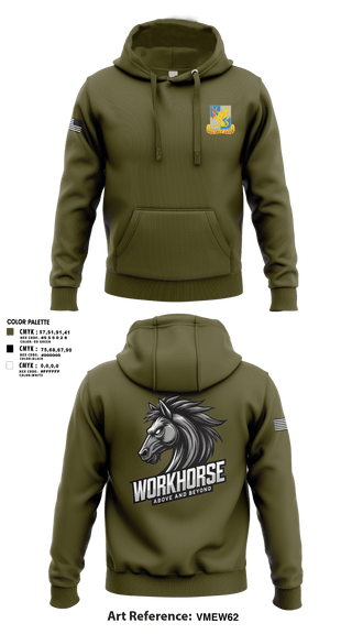 224th MI 54422647 Hoodie - 1